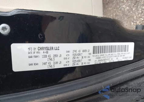 2008 Chrysler Town & Country Limited from USA, damaged, VIN 2A8HR64X58R747073